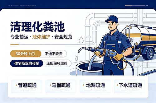 鹤山清理化粪池